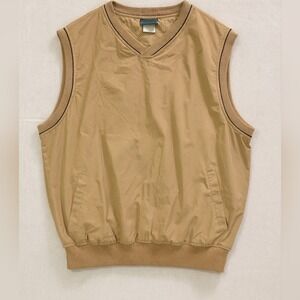 Outer Banks Tan Sleeveless Pullover Vest – Size XL 🏌️♂️🧥
